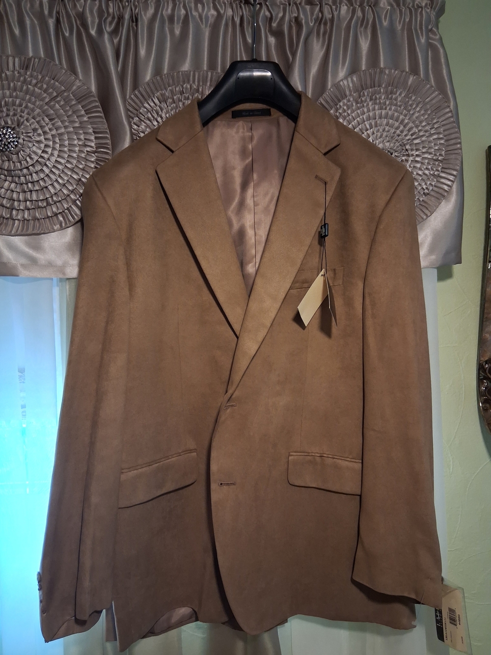 Ralph Lauren Tan Suede Sport Coat Blazer